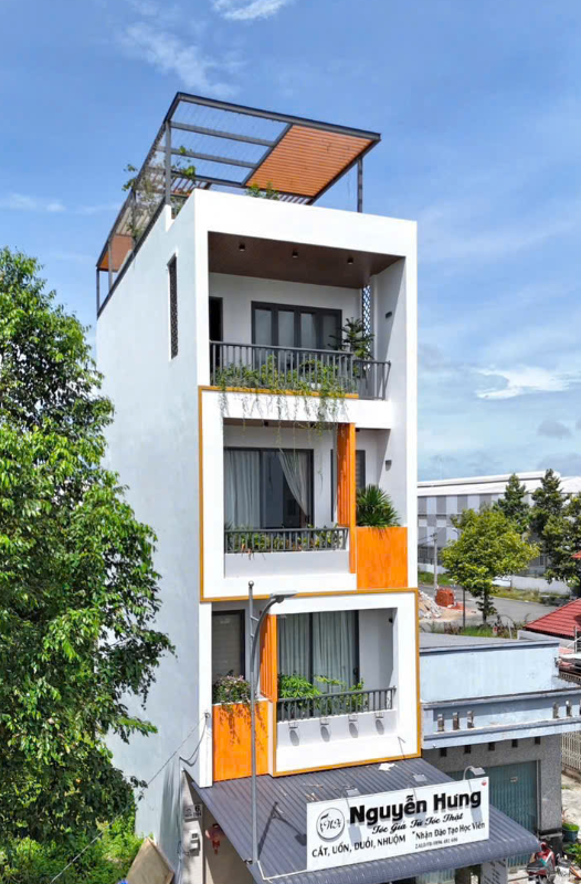 An Cư Lý Tưởng: Nhà Mặt Tiền Phong Cách Hiện Đại Quận Cái Răng Cần Thơ