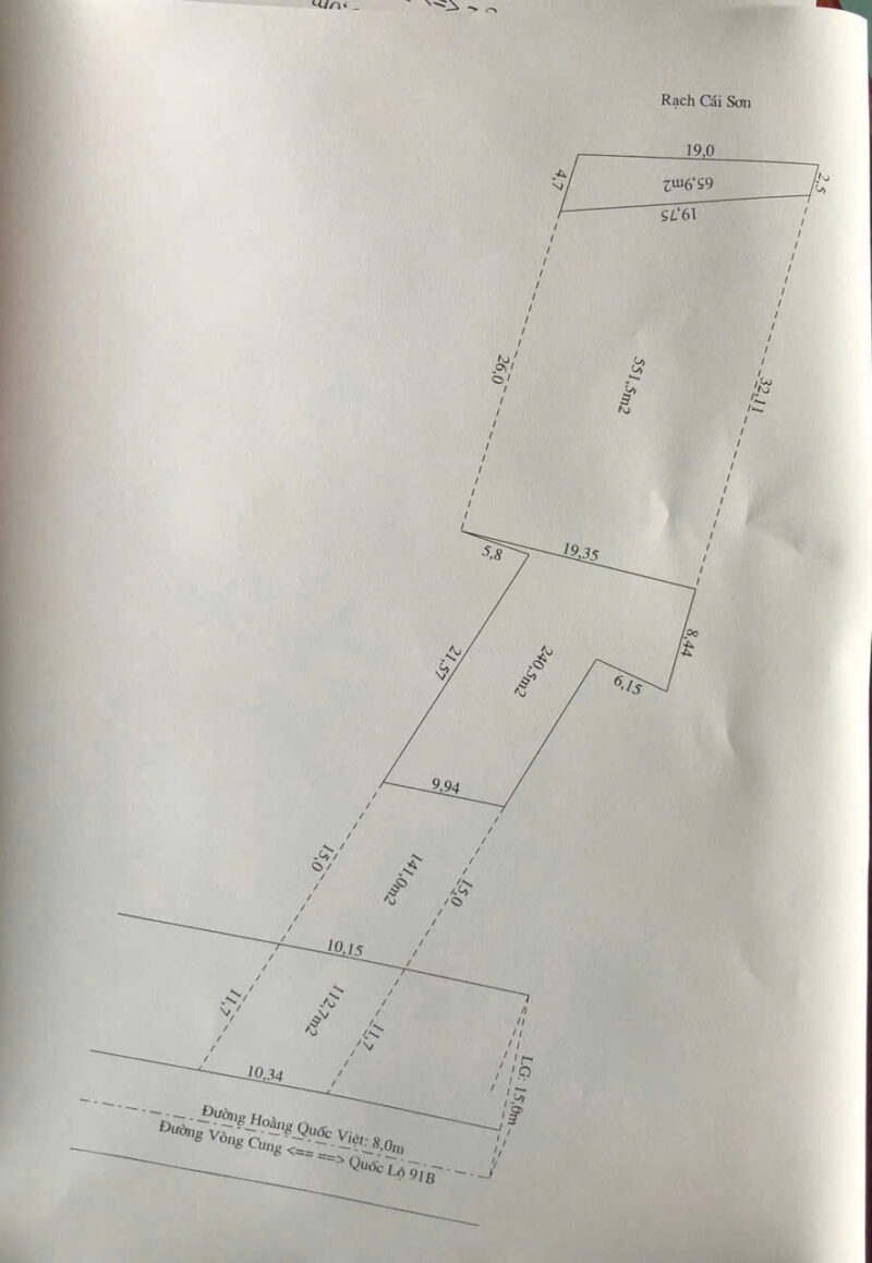 BÁN NỀN 2 MẶT TIỀN ĐƯỜNG HOÀNG QUỐC VIỆT & MẶT TIỀN SÔNG – NINH KIỀU, CẦN THƠ