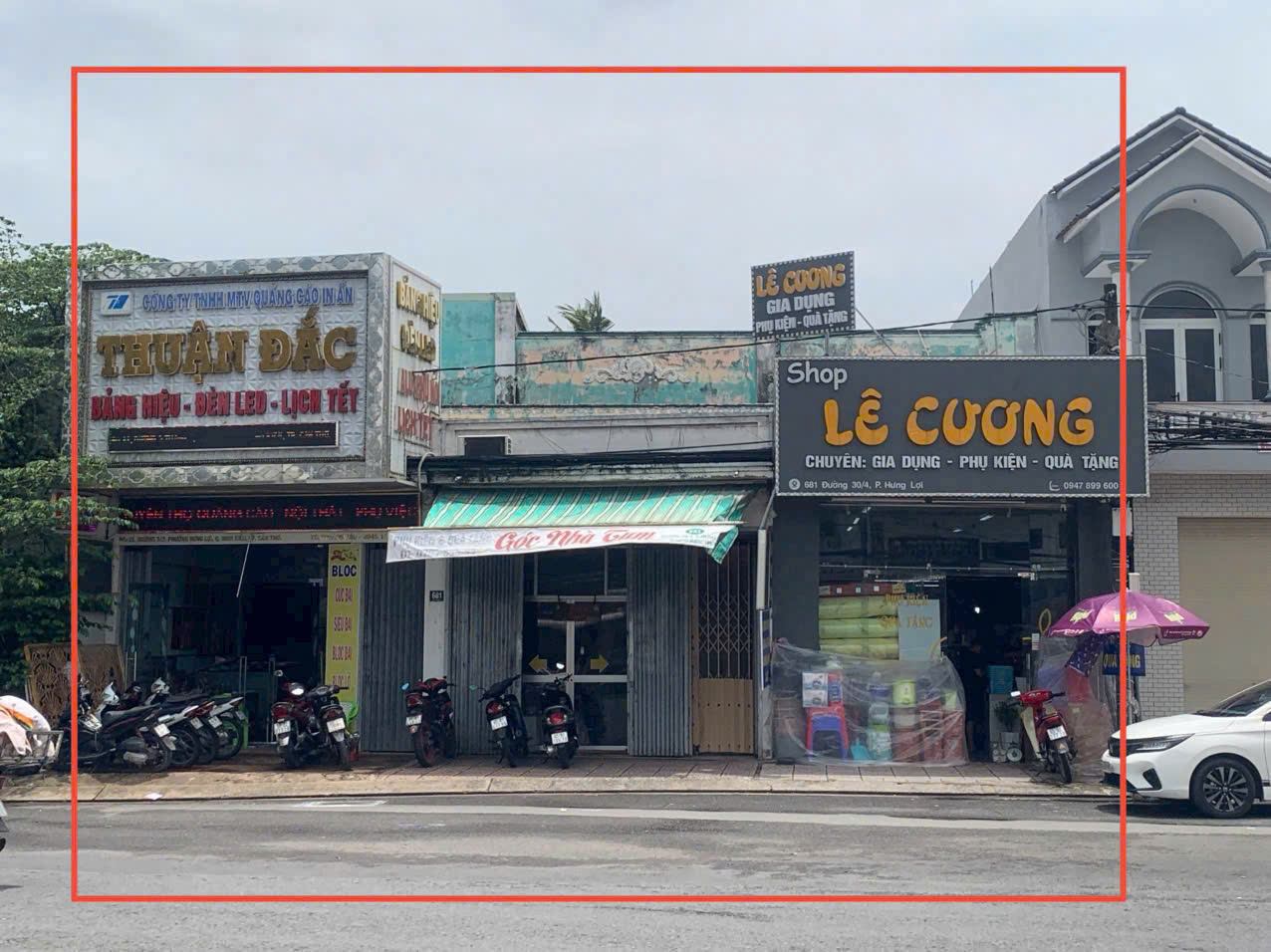 BÁN NHÀ MẶT TIỀN 30/4, XÉO CHỢ DA LIỄU, P.TÂN AN (HƯNG LỢI CŨ), CẦN THƠ BÁN NHÀ MẶT TIỀN 30/4, XÉO CHỢ DA LIỄU, P.TÂN AN (HƯNG LỢI CŨ), CẦN THƠ