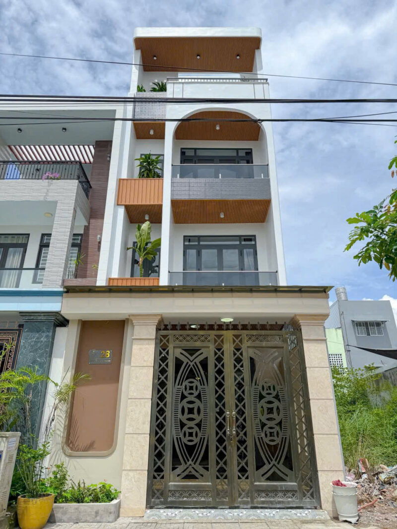 ☘️☘️☘️  NHÀ 1 TRỆT 3 LẦU SÂN THƯỢNG MẶT TIỀN ĐƯỜNG A3 LỘ 28M KDC PHÚ AN, TP.CẦN THƠ