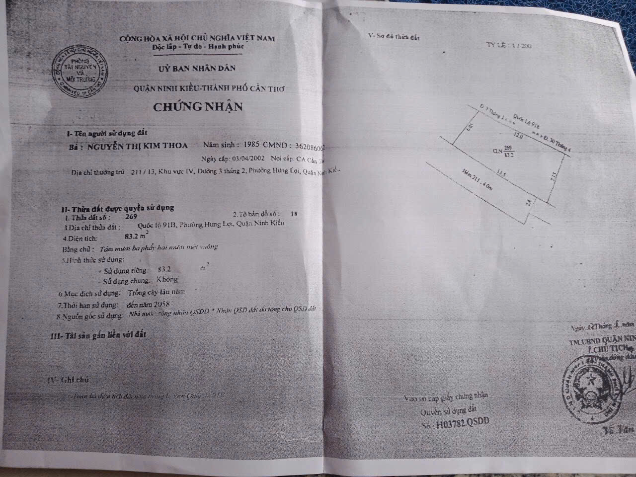 Bán đất tặng nhà trệt diện tích lớn mặt tiền Nguyễn Văn Linh, P.Tân An, Cần Thơ - 41 tỷ Bán đất tặng nhà trệt diện tích lớn mặt tiền Nguyễn Văn Linh, P.Tân An, Cần Thơ - 41 tỷ